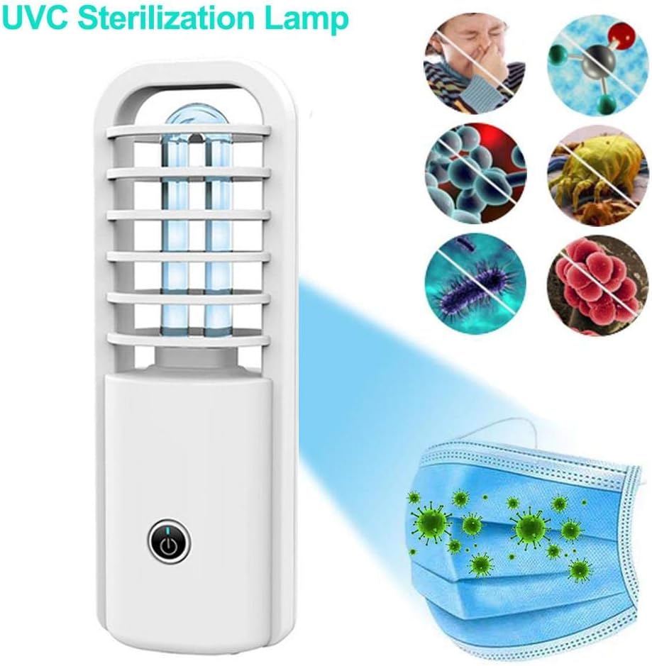 ZJH UVC Lamp Sterilizer UV Desinfection Quartz Lamp Germicidal Light Rechargeable Uv Sterilizer Disinfectant Led Lighting Sanitizer