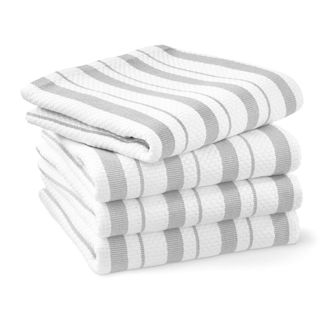 Williams-Sonoma Classic Striped Towels, Set of 4 (Drizzle)