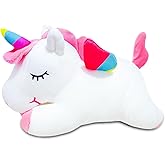 LoYuSenn 12" Unicorn Stuffed Animal, Cute Plush Toys for Kids, Soft Stuffed Animals Unicorn Plush Toy, Kawaii Plushies for Girls, Boys, Valentines, Birthday Gifts, Party Favors for Kids, Home Decor