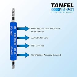 Tanfel #8-32 UNC-2B Taperlock GO NOGO Thread Plug