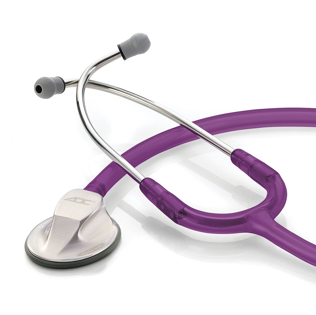 ADC Adscope 615 - Platinum Stethoscope - Amethyst