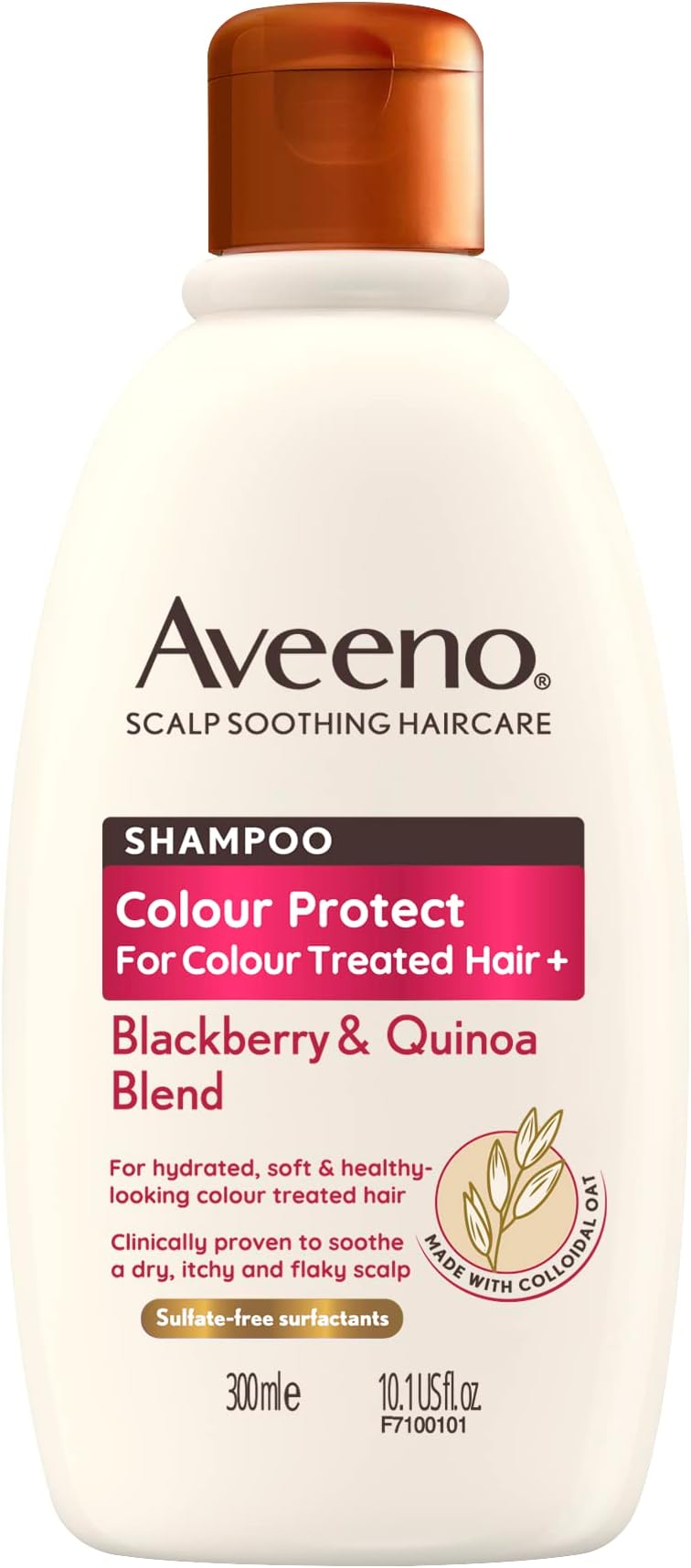 Aveeno Scalp Soothing Colour Protect Shampoo Blackberry Quinoa 300ml