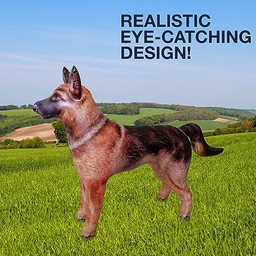 Jet Creations Inflatable German Shepherd Dog, Realistic Farm Animal