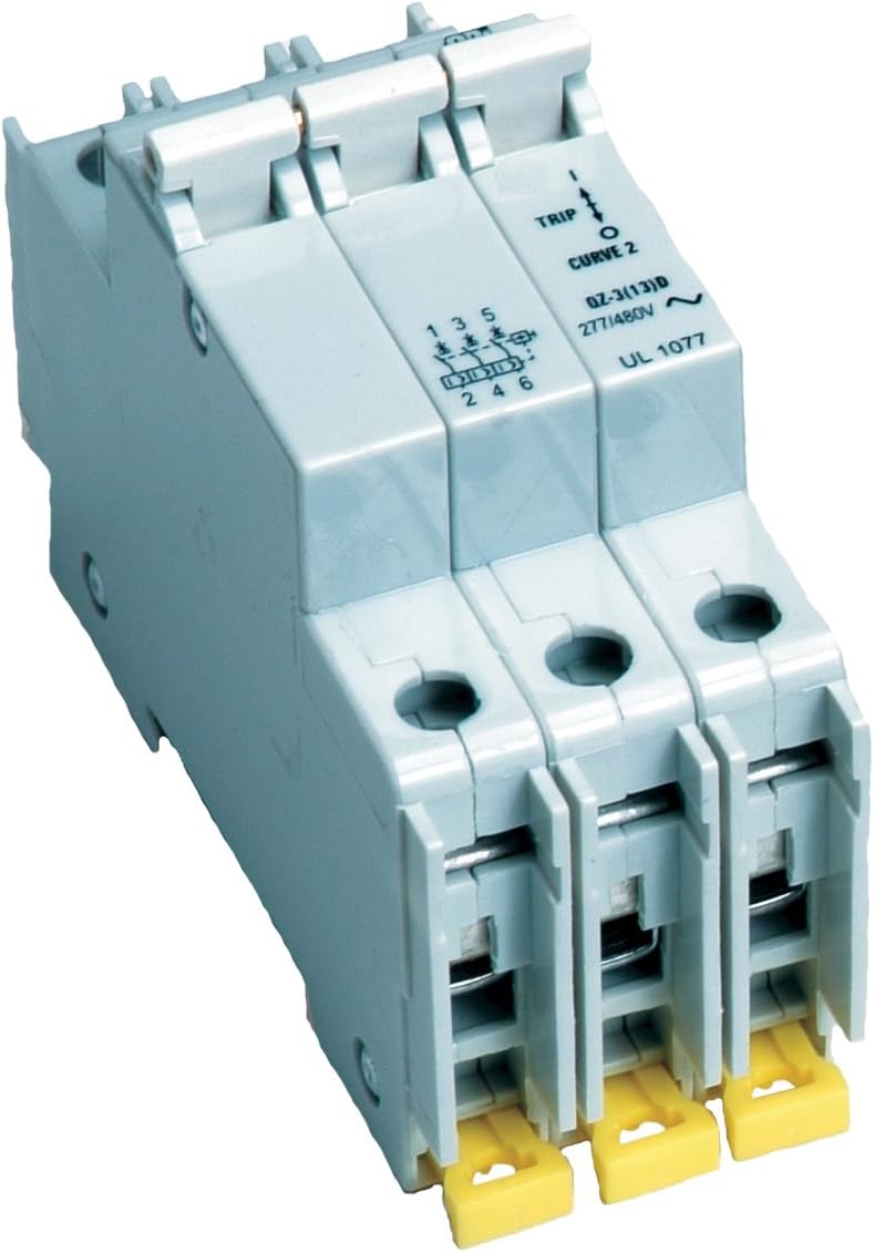 C40A3P 40-Amp 3-Poles DIN Rail Mounted Circuit Breaker