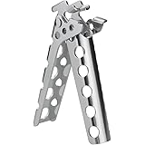 Cyberone Aluminum Bowl Pot Gripper Pan Gripper Hot Dish Plate Holder Pot Holder Lifter Clip Clamp for Outdoor Cooking Camping Picnic BBQ Length 4.9"