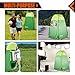KingCamp Shower Tent for Camping, Pop Up Portable Privacy Tent Shelter with Carry Bag, Dressing Changing Privy Tent for Outdoor Shower Fishing Bathing Toilet Beach Park, Green, 47x47x75 in