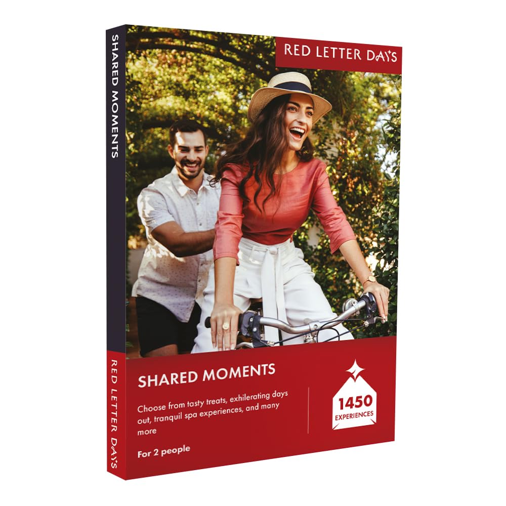 Red Letter Days Shared Moments Experience Gift Box for 2 - Over 1900 Memorable UK Experiences