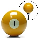 American Shifter 96046 Solid Yellow 1 Ball Billiard