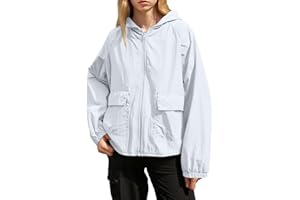 Women's Yoga Sun Hoodie Full Zip Moisture Wicking Sun Shirt Four-Way Stretch Rash Guard for Flexible Movement
