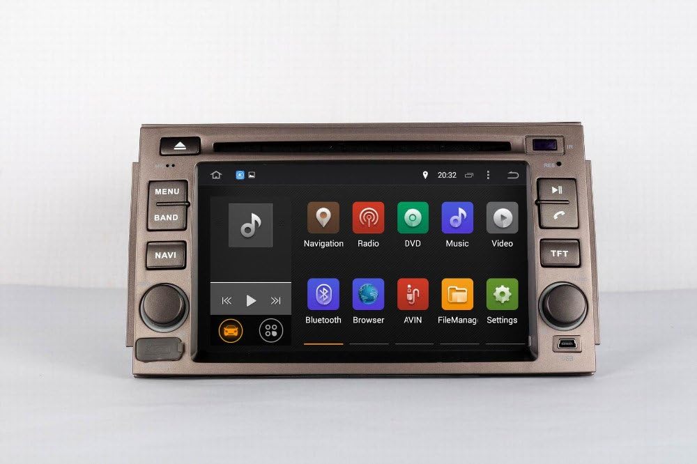 Eight core Android 6.0 Car DVD GPS Navigation for Hyundai Azera Grandeur 2006-2011 with 3G/Wifi OBD DVR 1080P