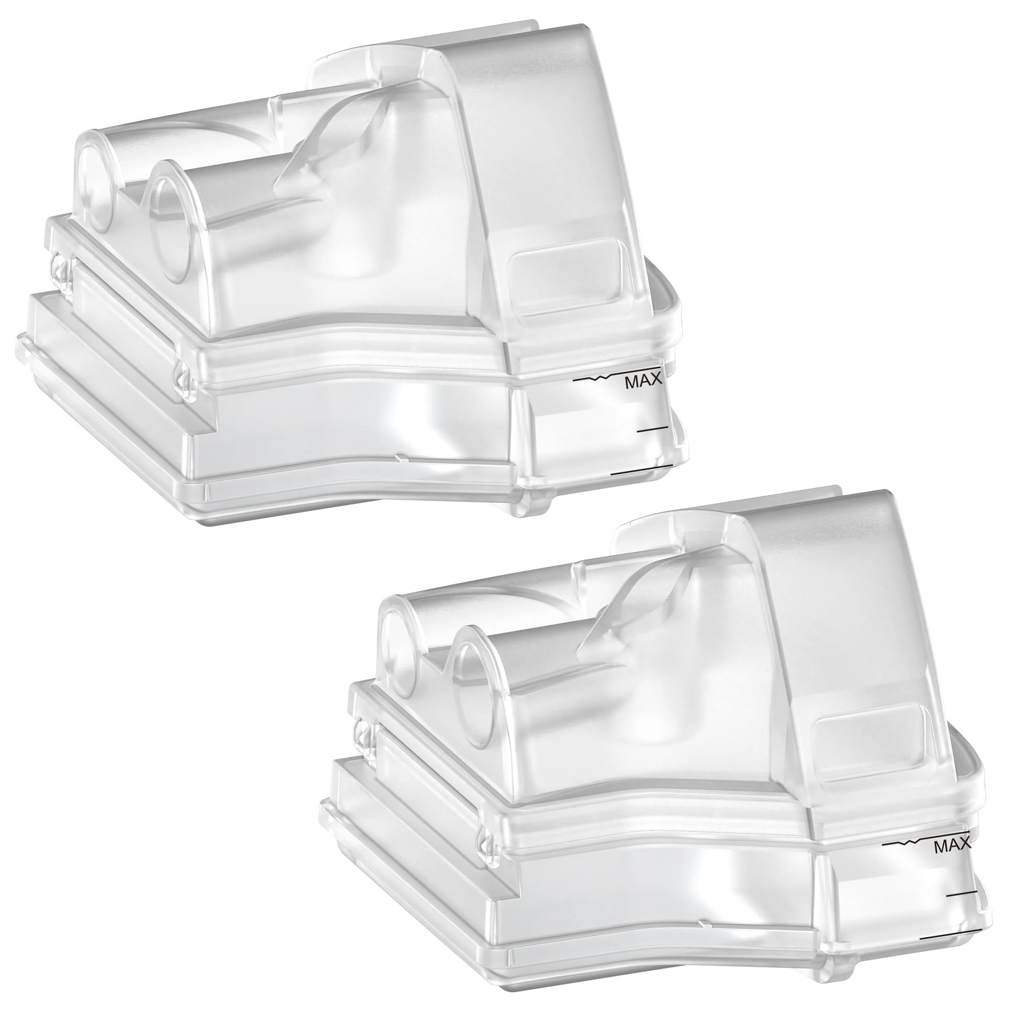 Photo 1 of 2 Packs Replacement Cleanable Water Chamber 37299 for AirSense 10 & AirCurve 10, FSA/HSA Eligible, Perfect Fit & Reliable Seal Water Tub for Durable Use, Great-Value Replacement Supplies by Everness