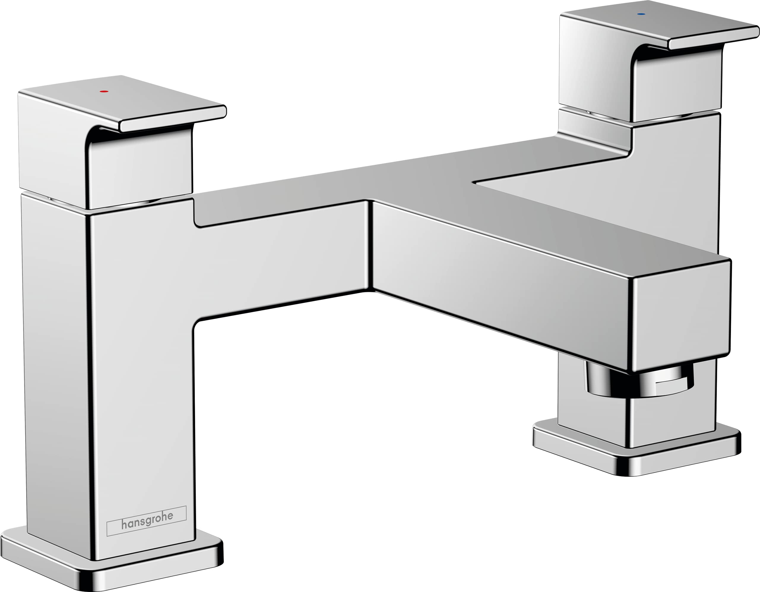 hansgrohe Vernis Shape 2-hole rim mounted bath mixer, chrome, 71452000