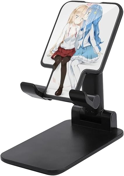 Amazon 折りたたみ式携帯電話ホルダー 干物妹デスクトップ電話ホルダー スマホホルダー スマホスタンド 車 携帯ホルダー 取り付け簡単 すべての4 13インチのスマートフォン タブレット 電子書籍リーダーと互換性があります 9 6 16cm ホールドリング 通販