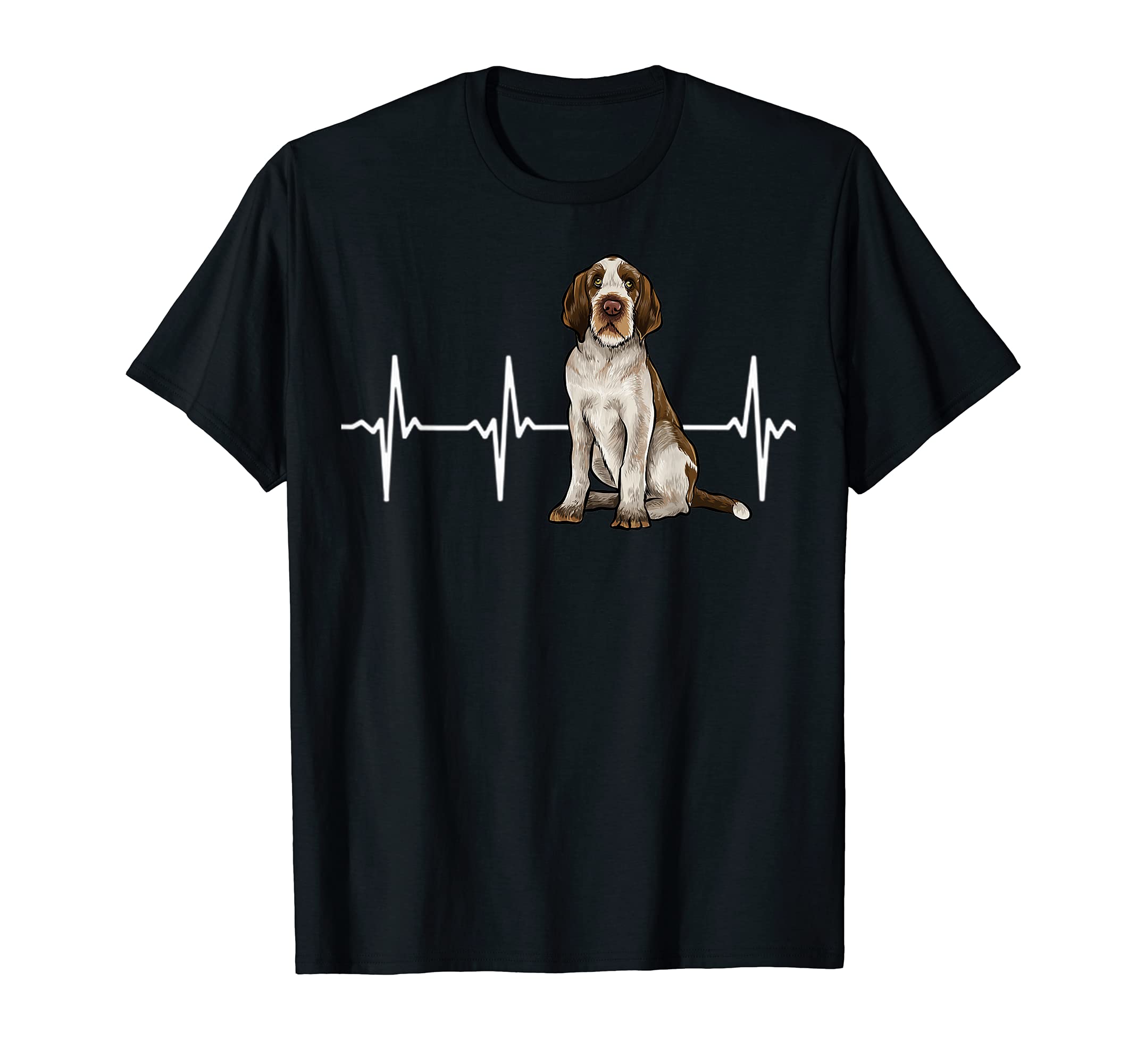 Spinoni Italiani Heartbeat Dog Lover T-Shirt