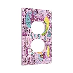 Tewujay Decorative Outlet Cover 1 Gang Catoon