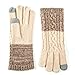 Winter Warm Knit Gloves for Women, Wool Touchscreen Texting Thick Gloves for Beanies Matching by REDESS
