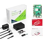 Seeed Studio Raspberry Pi 5 Starter Kit - 8GB RAM, 64GBGB Micro SD Card Pre-Loaded 64-bit OS, Type-C Power Supply, Active Coo