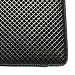 Pet Champion PTCTHOLEM 2-Layer Sifting Easy Clean Waffle Pattern Litter Mat, Black, Large
