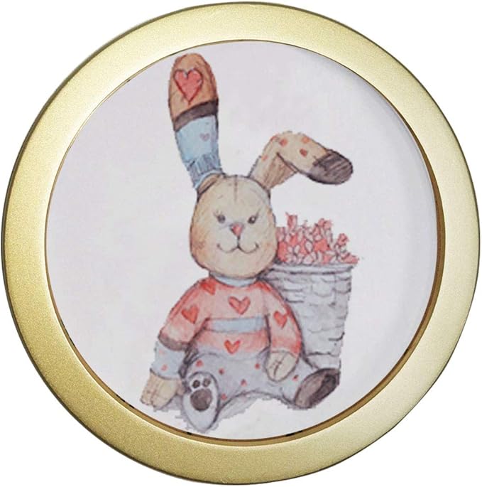 Levoberg Round Photo Frame Wooden Wall Mounted Stylish