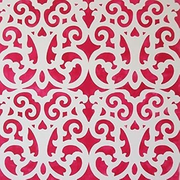 Marroqui Marrakech Patron De Enrejado Plantilla Pared Hogar