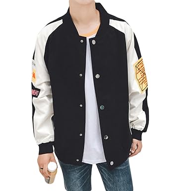 Amazon Habille メンズ ラグランデザイン 原宿系 リブブルゾン