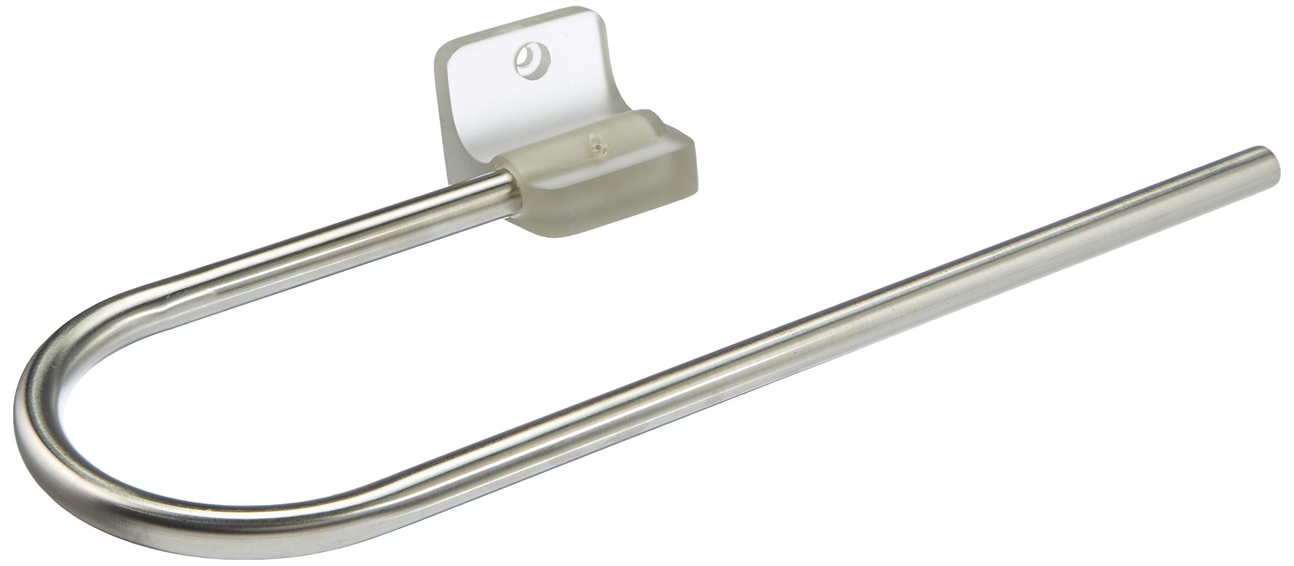 Spirella Wall Accessory Stainless Steel Loft Towel Rack Grey C-SHAPE 1205975, White, Standard