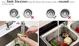 Aleex-A Stainless Steel Kitchen Sink Plug Strainer – Rust Free 78mm Hole view 8