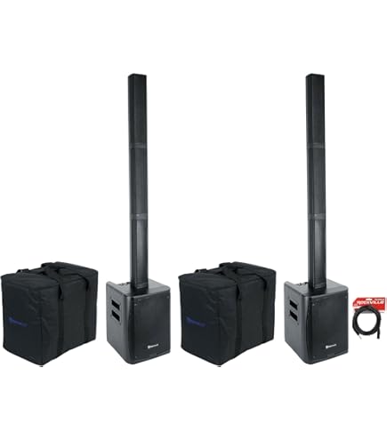 Amazon.com: Rockville Titan Portable Array Bundle: (2) 1200W Peak