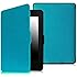 Fintie Thinnest and Lightest Leather SmartShell Case for All-New Amazon Kindle Paperwhite, Blue