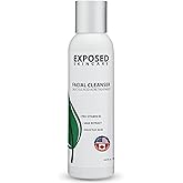 Exposed Skin Care, Acne Facial Cleanser with 0.5% Salicylic Acid for Sensitive and Acne-Prone Skin – Gentle Daily Face Wash for Breakout, Blackhead and Excess Oil – Natural, Non-toxic and Cruelty Free