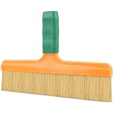 FOSHIO Brush Wrap Tool, 12" Professional Soft Boar Hair Bristle Car Detailing Brush with Rubber Handle for Vinyl Wrapping, Cleaning Interiors &amp; Exteriors Car Wash &amp; Window Tint Brush Tool