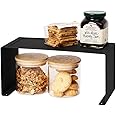 Yamazaki Home Tower Stackable Kitchen Rack - Storage Organizer Counter Shelf - Small - Steel - Stack Up To Two