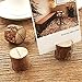 20pcs Wood Table Numbers Holder Wood Place Card Holder Party Wedding Table Name Card Holder Memo Note Card