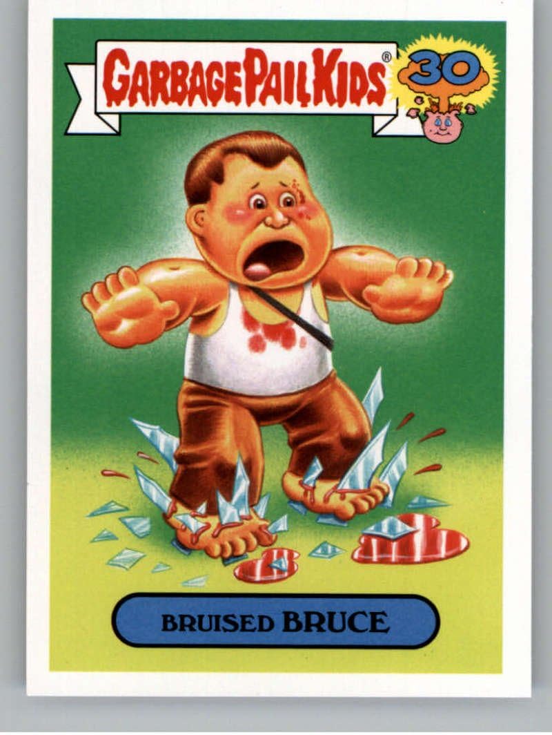 2015 Topps Garbage Pail Kids 1980s Spoof 17b BRUISED BRUCE Trading 