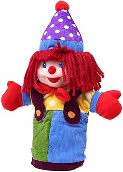 clown hand puppet