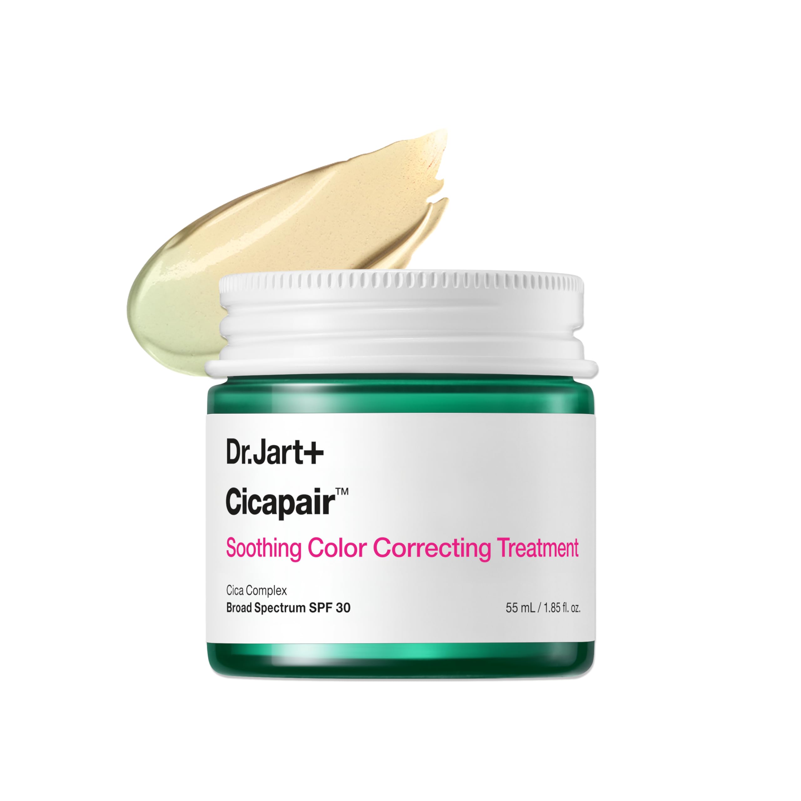Photo 1 of Dr.Jart+ Cicapair Soothing Color Correcting Treatment SPF 30 with Centella Asiatica Extracts | cc cream | Rosacea Treatment | Korean Skin Care, 1.85 Fl Oz