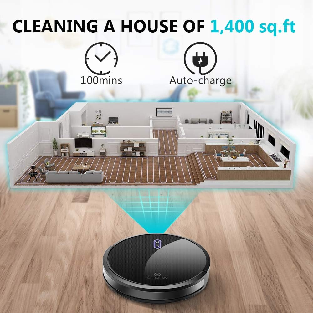 40 Off on Amarey Robot Vacuum Cleaner [Coupon Inside]