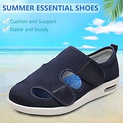 Women's Diabetic Sandals, Adjustable Closure Comfy