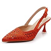 VenusCelia Women's Fabulous Lady Slingback Pump Shoe