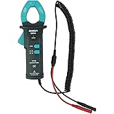 allsun AC/DC Current Mini Clamp Meter Probe Tester Handheld Digital Electrical Clamp Multimeter CAT III Max.Input 400A/600V 5