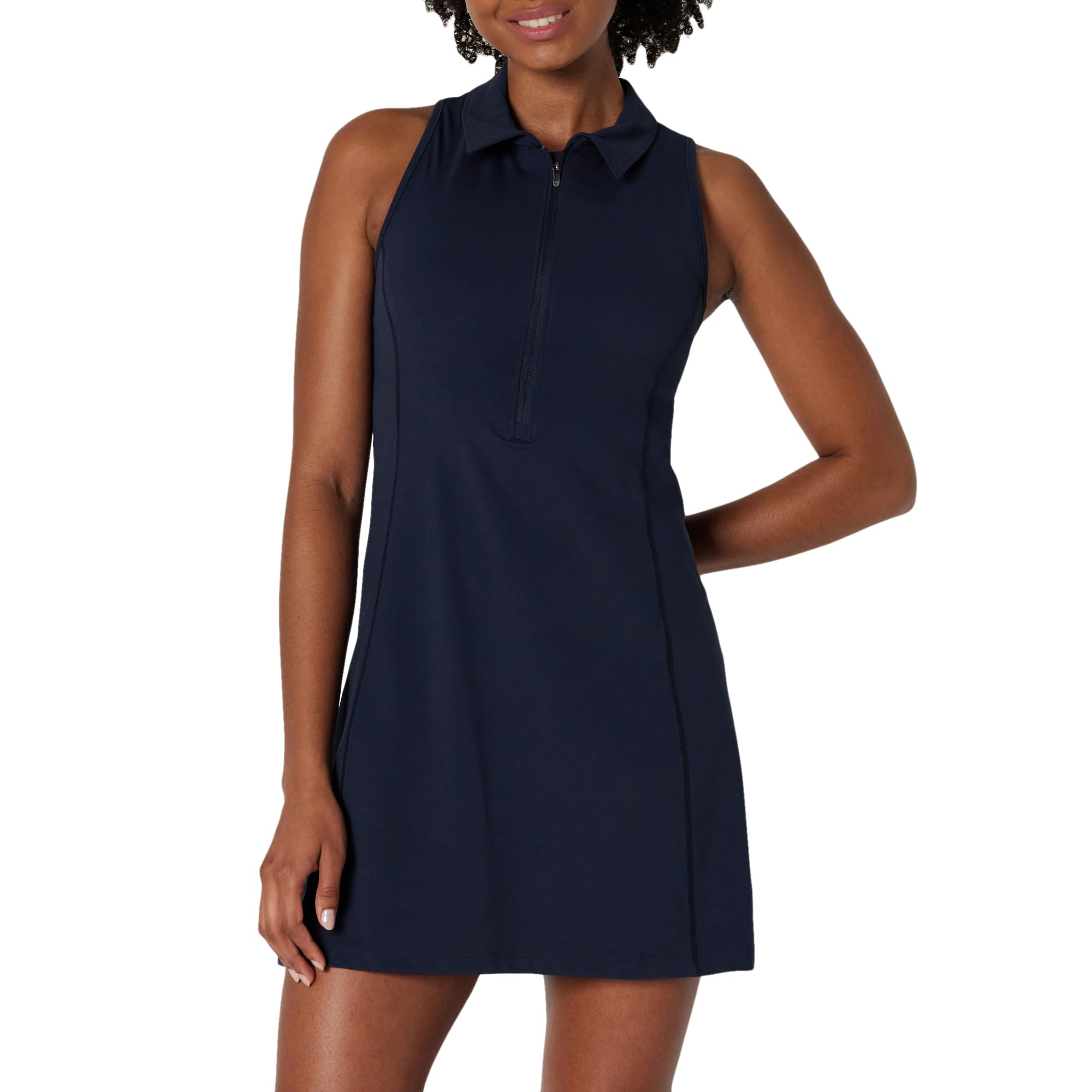 Photo 1 of Amazon Essentials Women's Dress, Navy, XX-Large