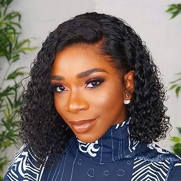 Amazon Com 2020 Mironica Bob Natural Hairline Short Curly Wig