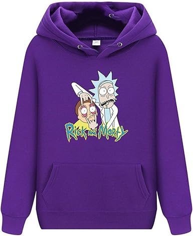 rick and morty hoodie kids
