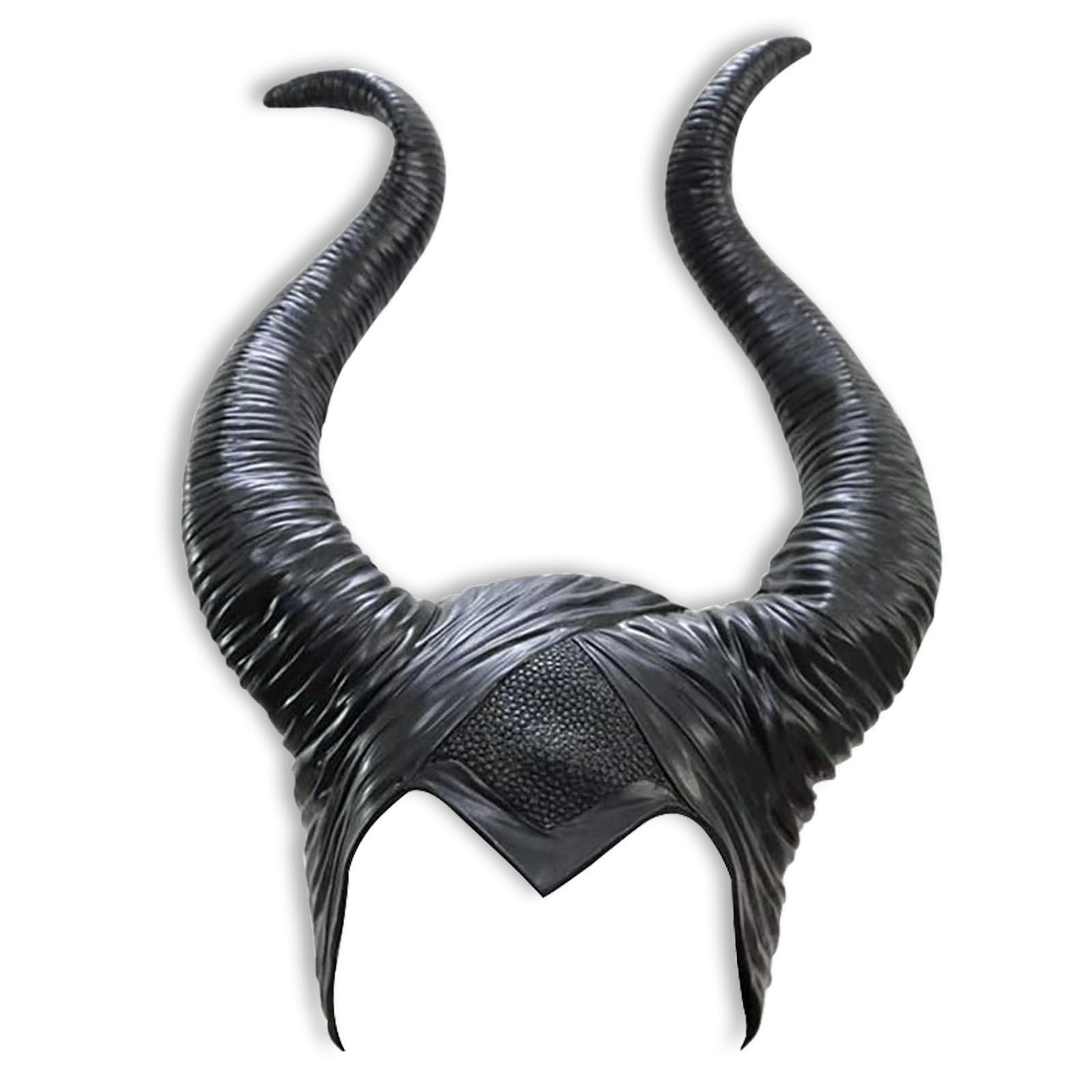 Vliebb Maleficent Horns Headband Woman Cosplay Evil Queen Black Headpiece for Fancy Dress Halloween Costume Maleficent Ornament Accessories