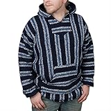 Baja Joe Striped Woven Eco-Friendly Hoodie
