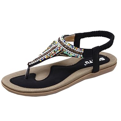 black leather flip flops ladies
