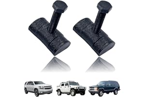 DAISYFANG 2 PCS Torsion Bar Key Adjuster Block Nuts with Bolts for Chevy Silverado Suburban Tahoe Avalanche GMC Sierra Cadillac Escalade Oldsmobile Jimmy Replaces# 11561233 15530026