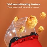 YASHE Electric Hot Air Popcorn Maker Machine 1200W Oil-Free Healthy 2 Min view 5