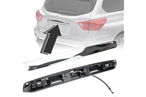 GEATAAT 90810-9PG0A Rear Tailgate Chrome Handle Garnish Finisher Molding Compatible with 2013-2019 Nissan Pathfinder,Rear Liftgate Handle Replace# 90810-3KA0A