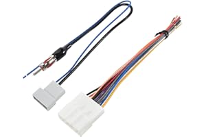 RED WOLF Car Radio Speaker Wire Harness w/Antenna Adapter for Select 2007-2013 Nissan Infiniti Murano Vehicles Install Afterm